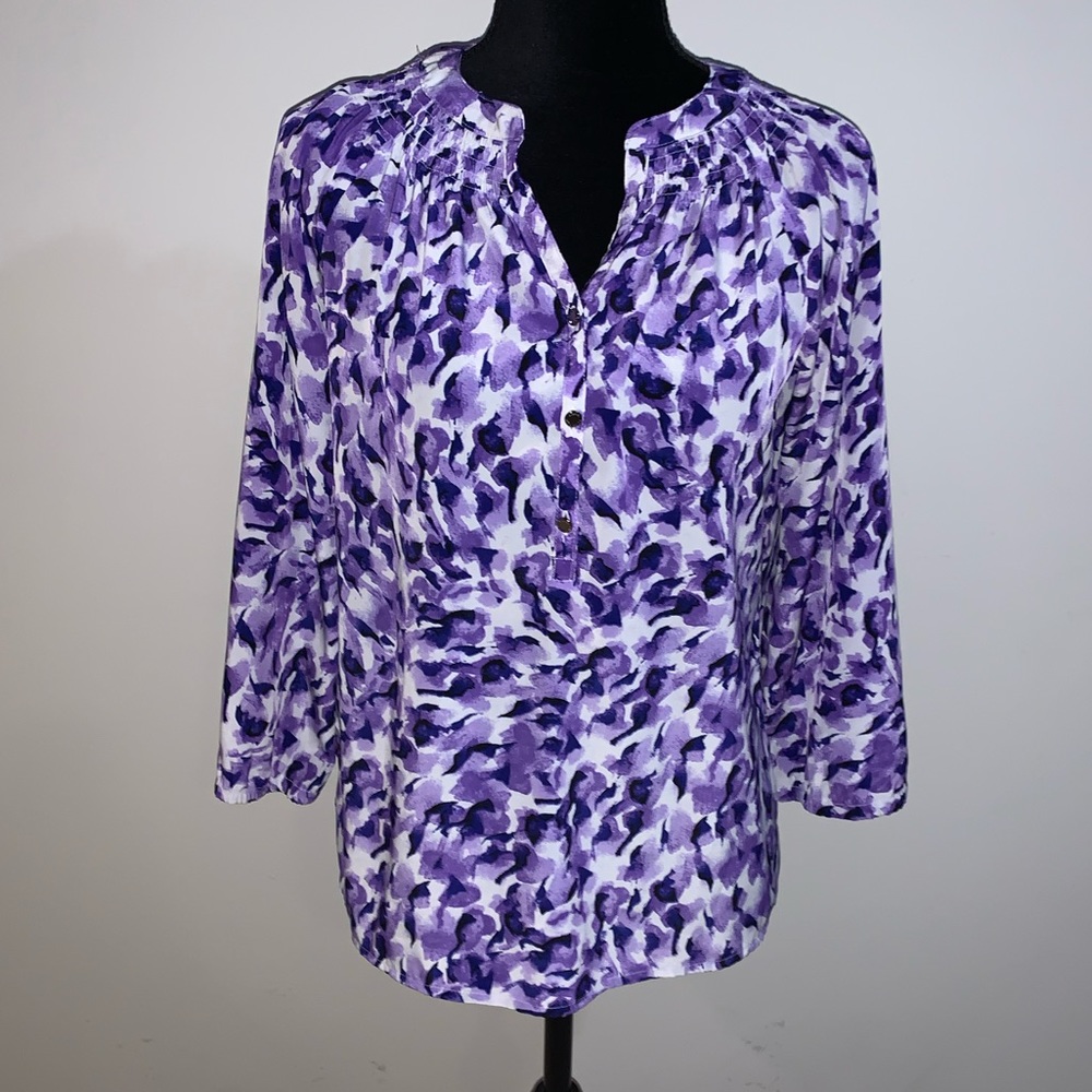 🐠 DANA BUCHMAN blouse size S